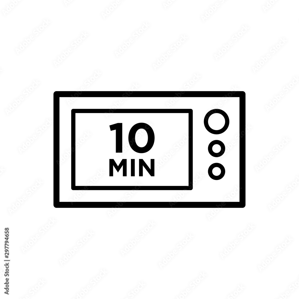 Microwave icon trendy Microwave icon trendy