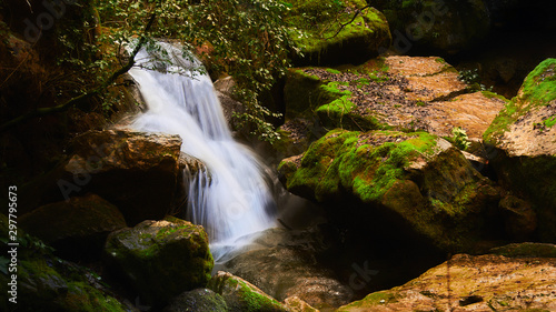 Arroyo del Molino en la Sierra de Córdoba, Andalucia