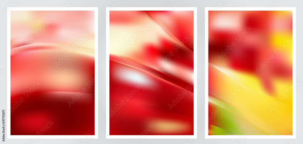 Set of abstract creative vector background design Set of abstract creative vector background design
