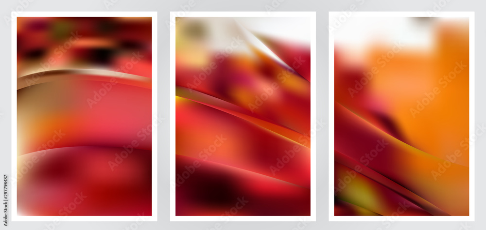 Set of abstract creative vector background design Set of abstract creative vector background design