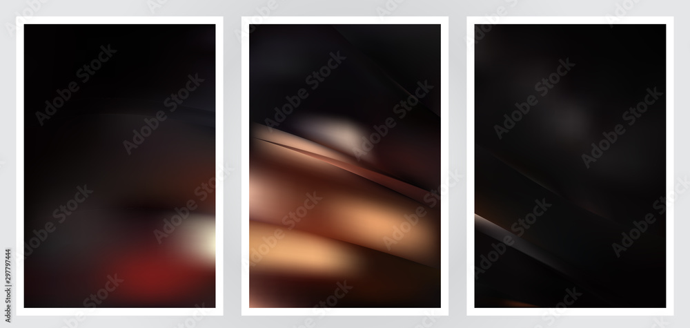 Set of abstract creative vector background design Set of abstract creative vector background design