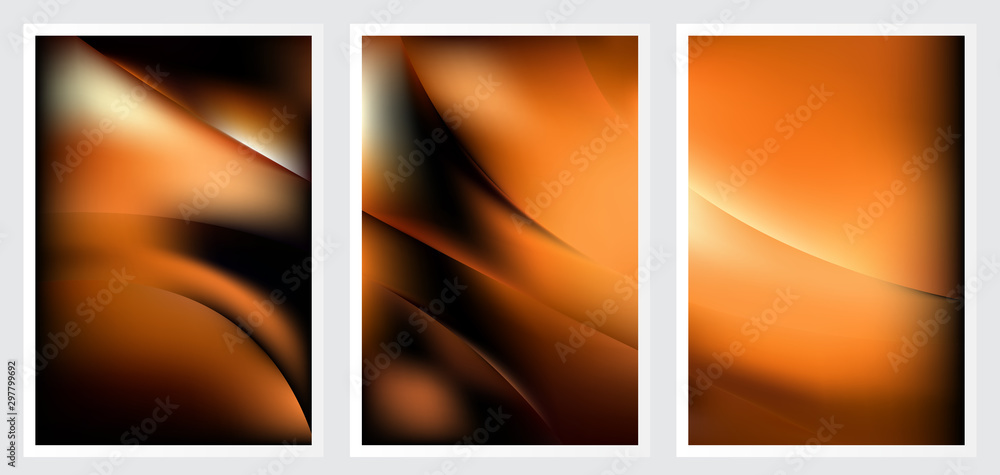 Set of abstract creative vector background design Set of abstract creative vector background design