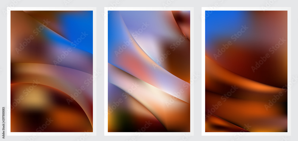 Set of abstract creative vector background design Set of abstract creative vector background design