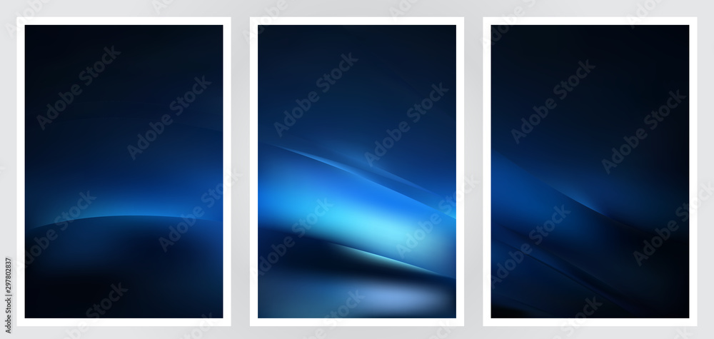 Set of abstract creative vector background design Set of abstract creative vector background design