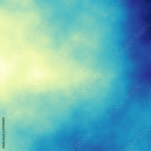 Abstract Cloud diamond-square algorithm Generative Art background illustration