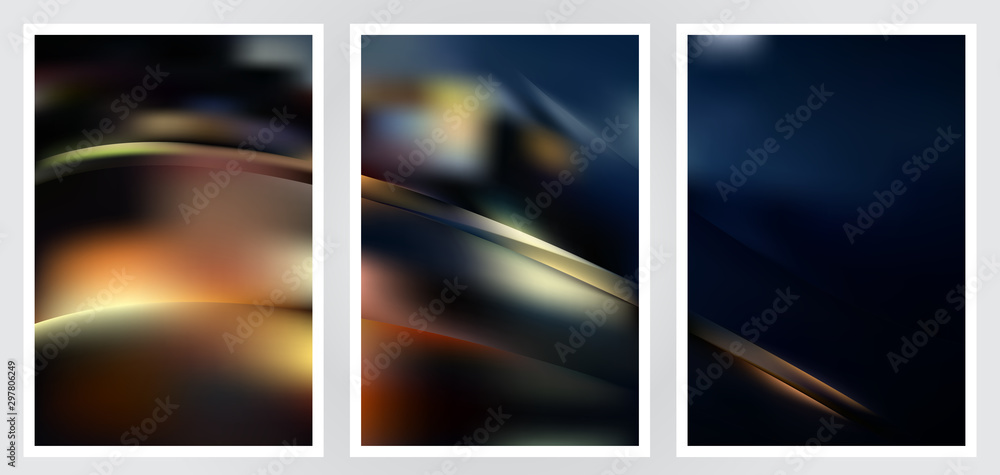 Set of abstract creative vector background design Set of abstract creative vector background design