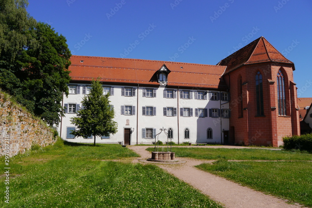 Am Franziskanermuseum ehem. Franziskanerkloster Villingen-Schwenningen