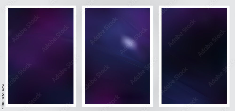 Set of abstract creative vector background design Set of abstract creative vector background design