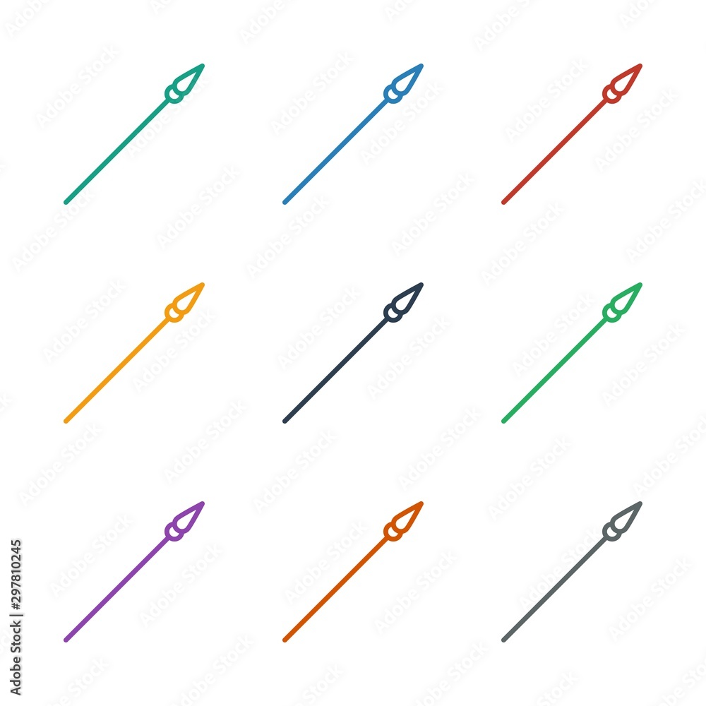 spear icon white background spear icon white background