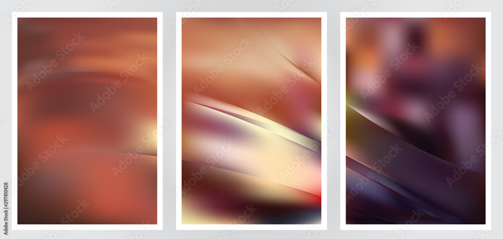 Set of abstract creative vector background design Set of abstract creative vector background design