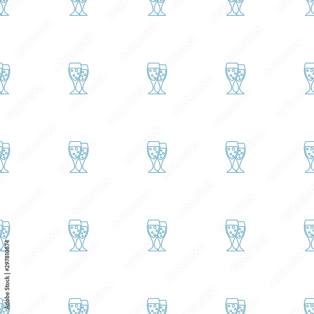 glasses clink icon pattern seamless white background glasses clink icon pattern seamless white background