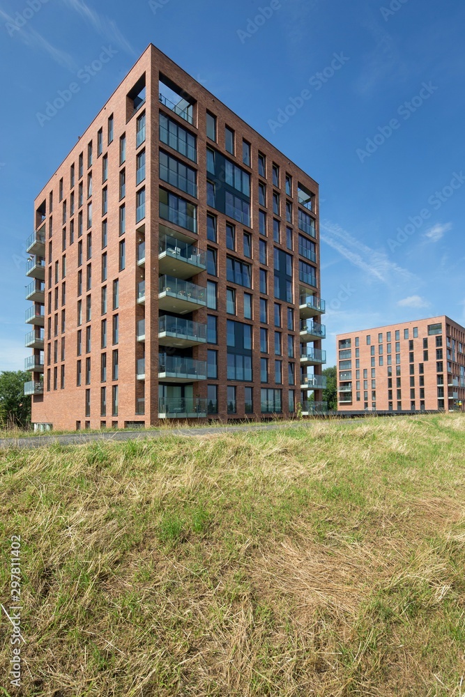 Modern Dutch architecture. Appartments Arnhem Modern Dutch architecture. Appartments Arnhem