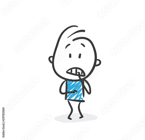Stickman Blue: Fear. (Nr. 161)