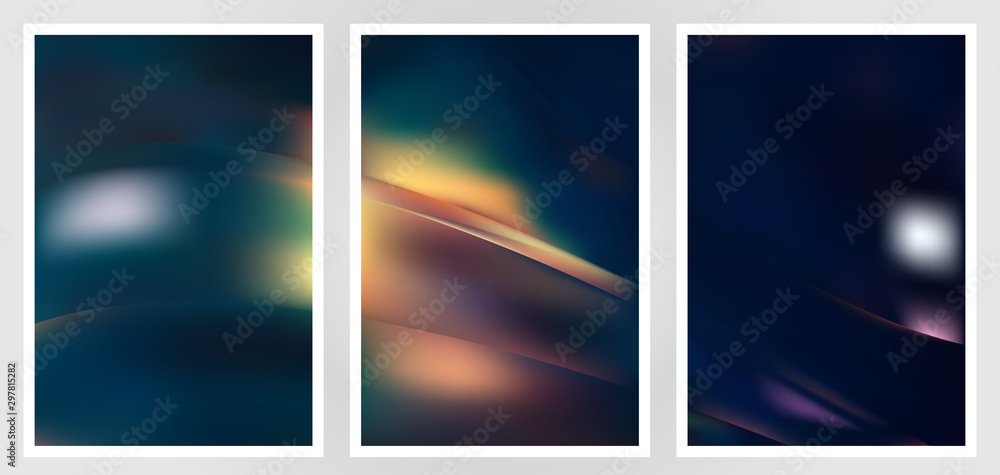 Set of abstract creative vector background design Set of abstract creative vector background design
