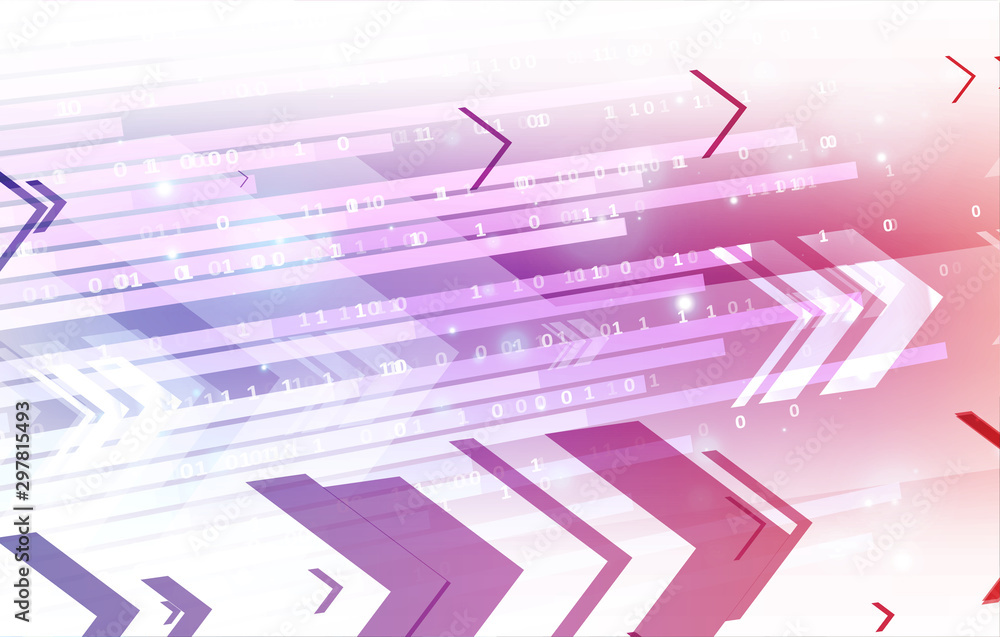 Fototapeta premium Abstract technology background