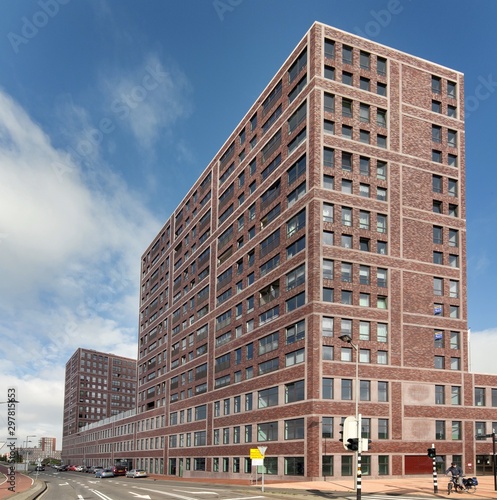 Modern architecture Netherlands. Rotterdam appartments