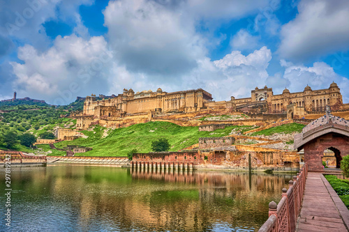 Amber palace Jaipur Rajasthan India photo