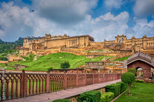 Amber palace Jaipur Rajasthan India photo