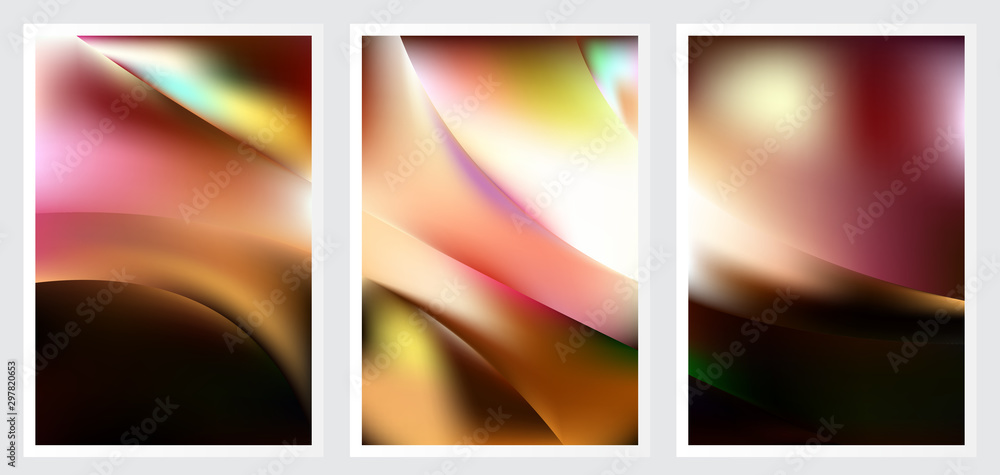 Set of abstract creative vector background design Set of abstract creative vector background design