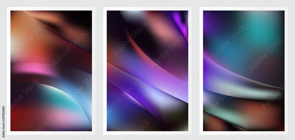 Set of abstract creative vector background design Set of abstract creative vector background design