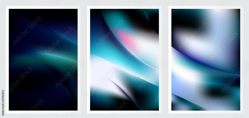 Set of abstract creative vector background design Set of abstract creative vector background design