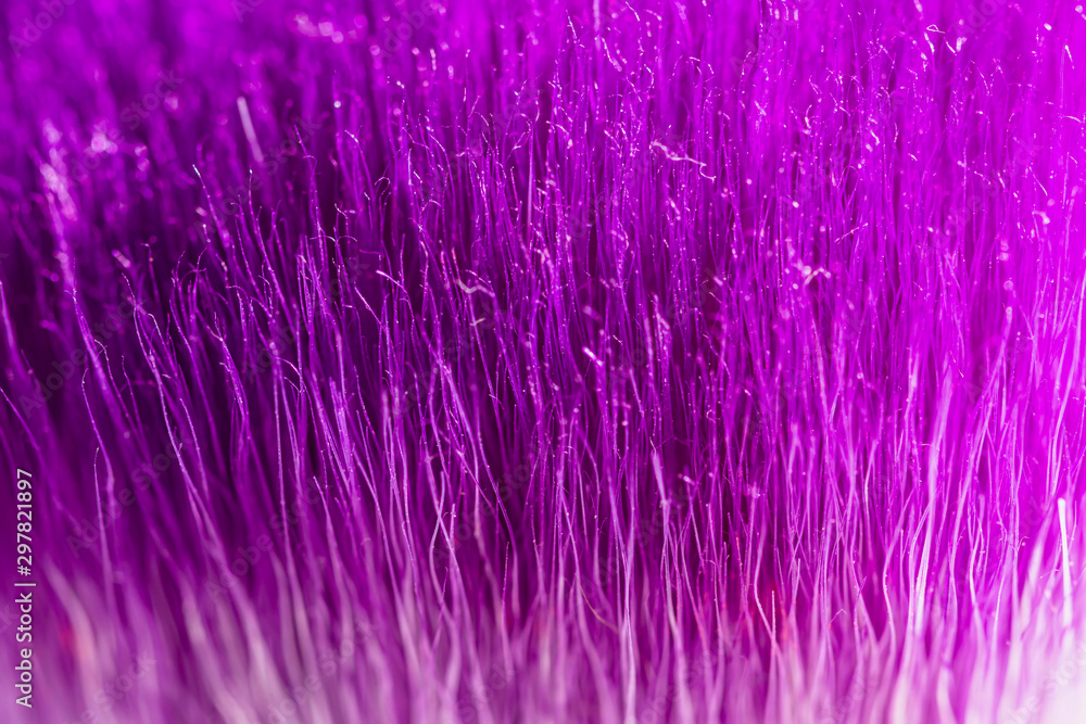 Fototapeta premium purple abstract background, textured template image, brush close up