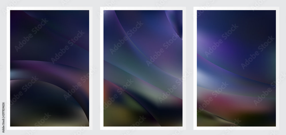 Set of abstract creative vector background design Set of abstract creative vector background design