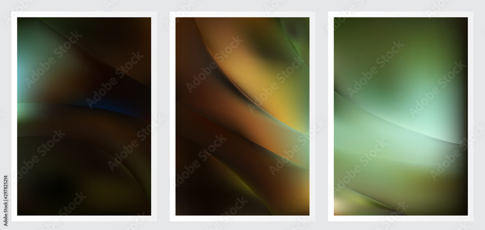 Set of abstract creative vector background design Set of abstract creative vector background design