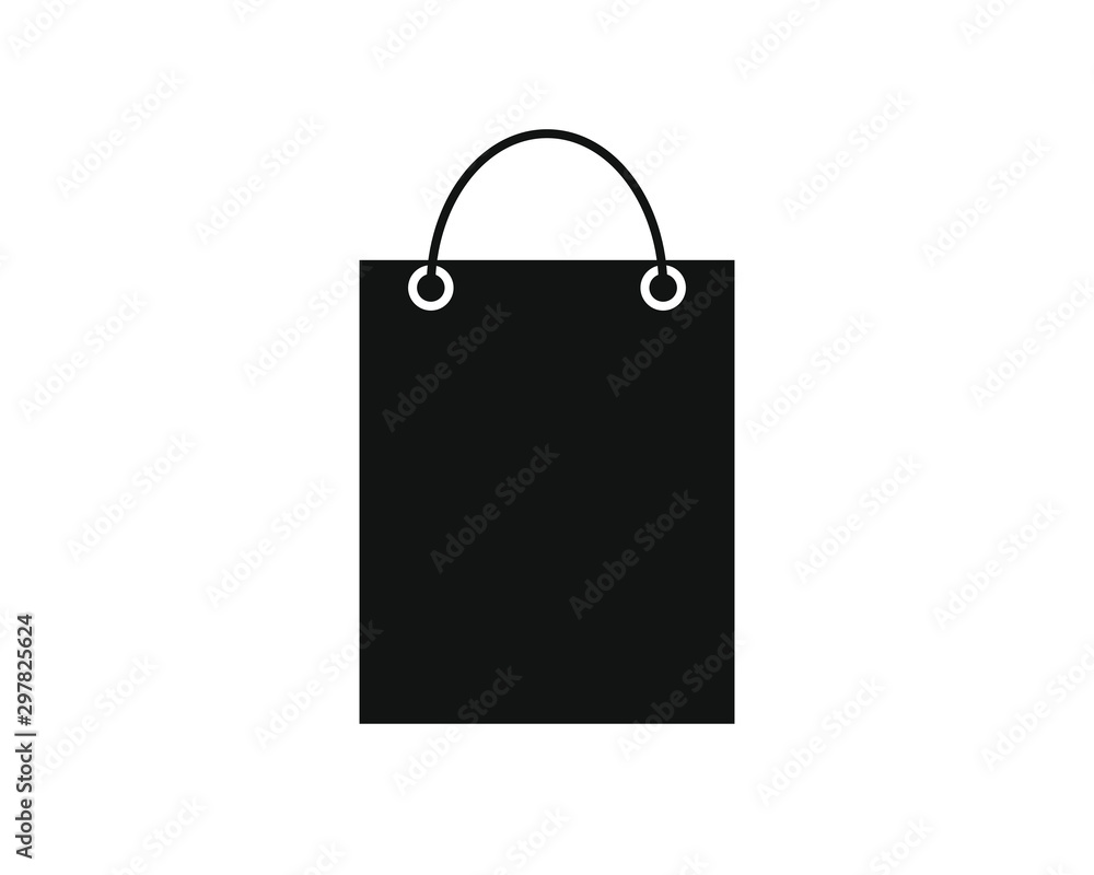 simple vector icon with shopping bags shape simple vector icon with shopping bags shape
