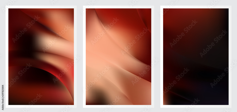 Set of abstract creative vector background design Set of abstract creative vector background design
