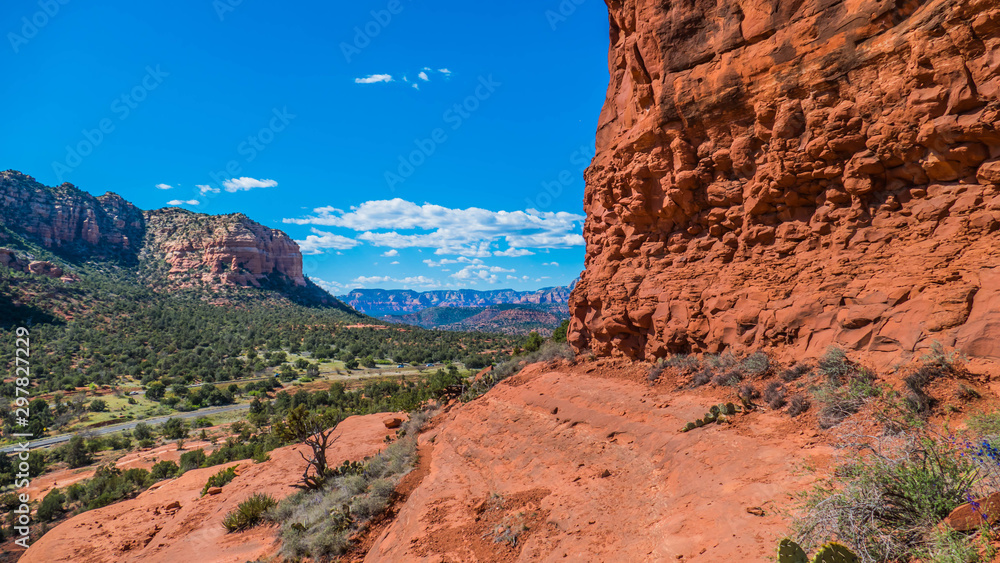 View from the mountain in Sedoa, America