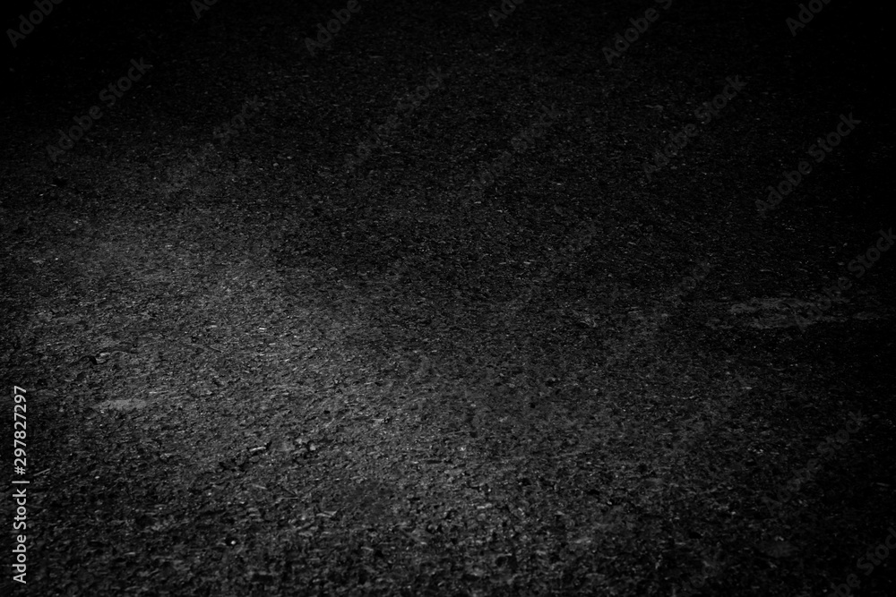 Obraz premium black asphalt texture background. dark tone.