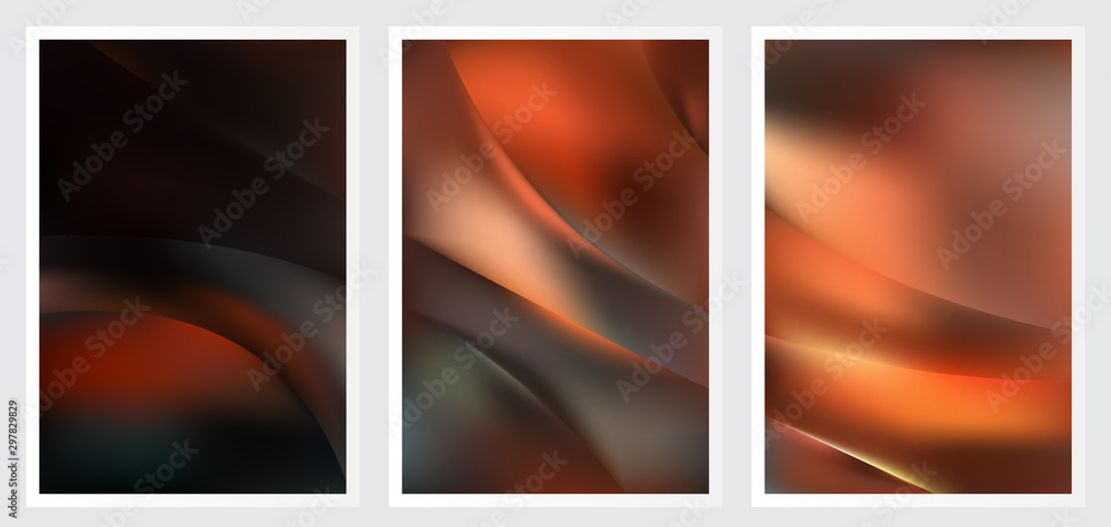 Set of abstract creative vector background design Set of abstract creative vector background design