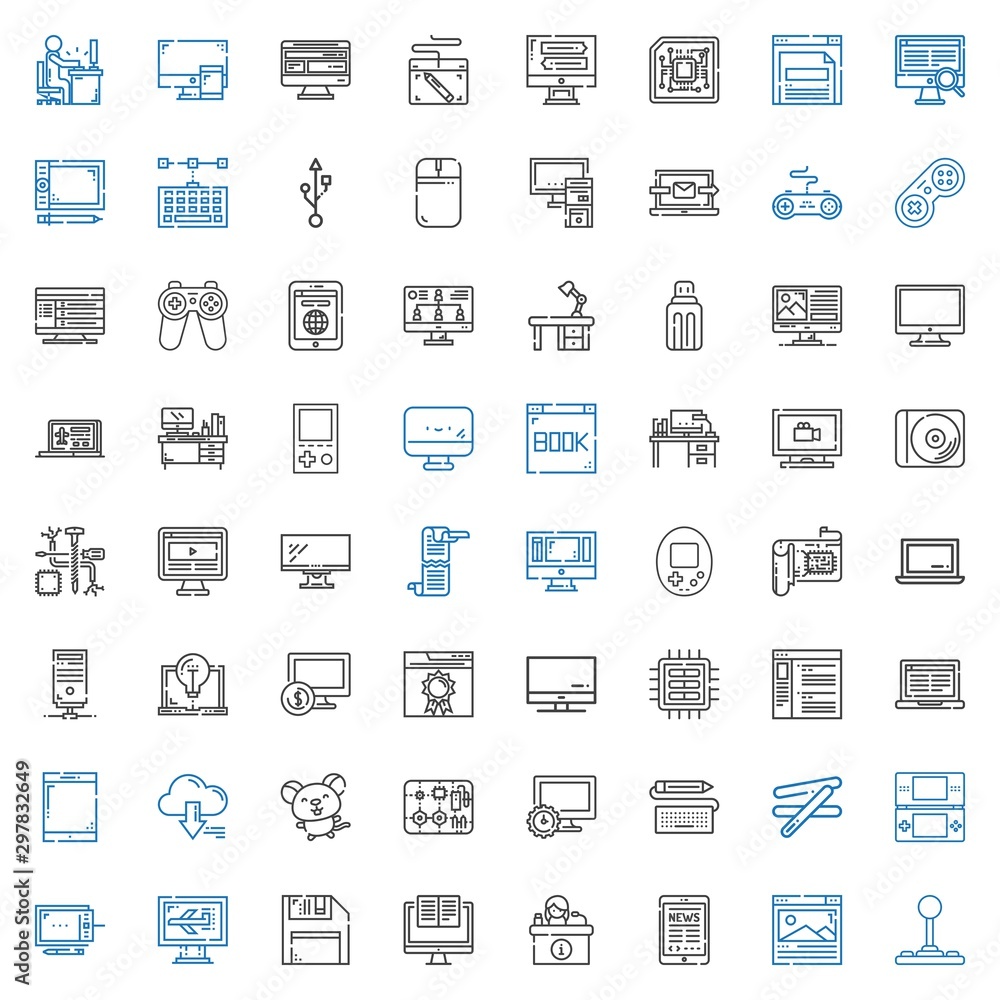 pc icons set pc icons set