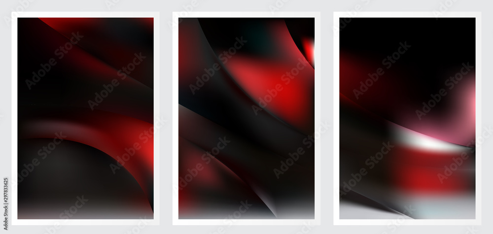 Set of abstract creative vector background design Set of abstract creative vector background design
