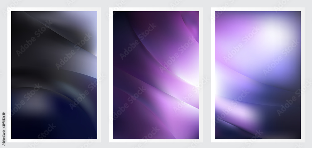 Set of abstract creative vector background design Set of abstract creative vector background design