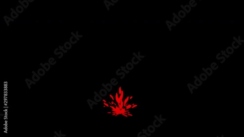 2d Cartoon FX Pack 4K 30 Blood Elements with glow effect and with out glow effect. Pre-rendered with alpha channel with 4K resolution. Just drop the .mov files straight into your project.