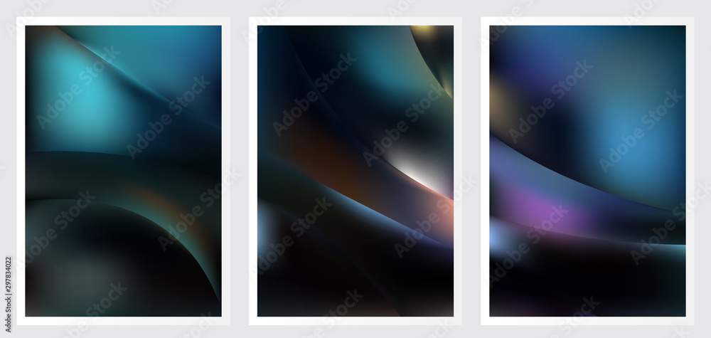 Set of abstract creative vector background design Set of abstract creative vector background design