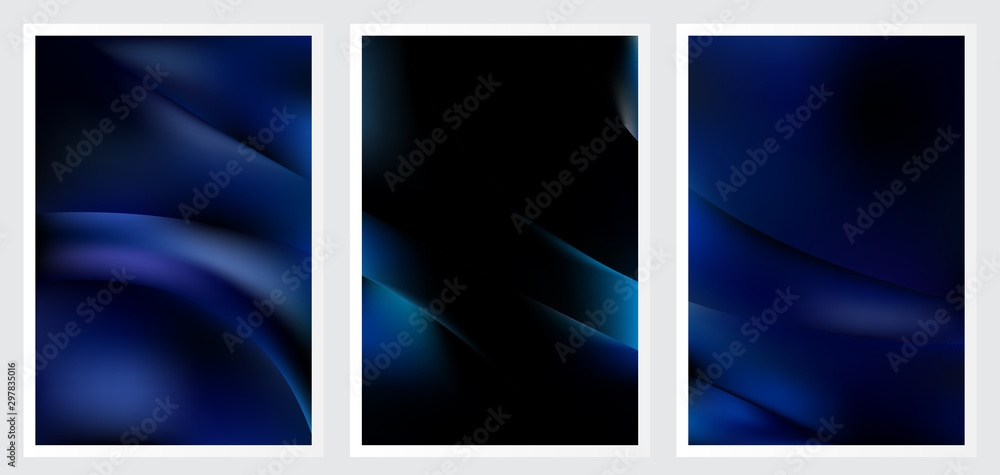 Set of abstract vector background design Set of abstract vector background design
