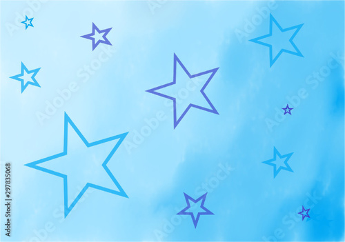 Blue stars