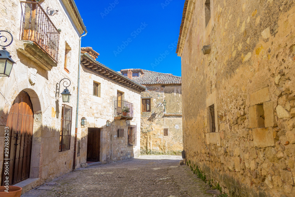 Predraza Segovia center village streets