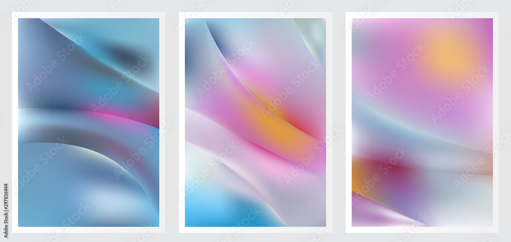 Set of abstract vector background design Set of abstract vector background design