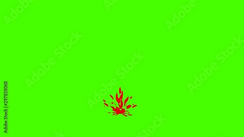2d Cartoon FX Pack 4K 30 Blood Elements. Pre-rendered with green background with 4K resolution. Just drop the .mov files straight into your project.