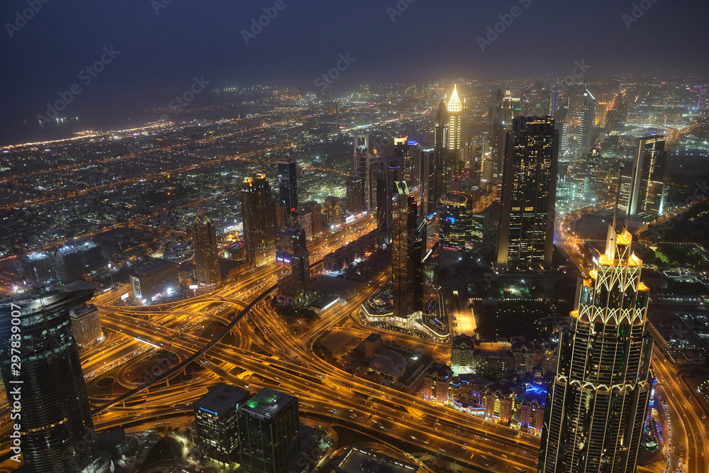 Fototapeta premium Dubai skyline