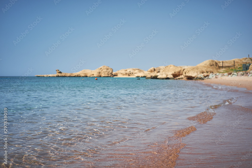 Beach in Sharm El Sheikh. Sinai, egypt