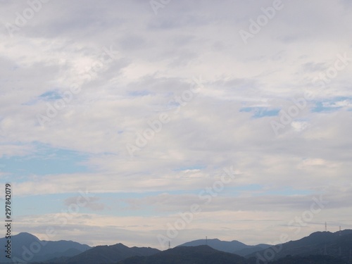 静岡の山並み