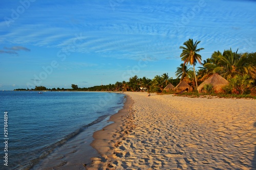 beautiful beach on Benguerra Island, Mozambique
