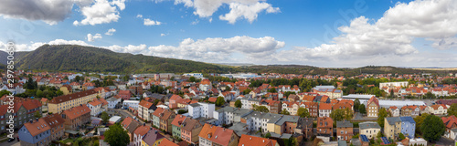 The city of Thale from above ( Harz region, Saxony-Anhalt / Germany ) photo