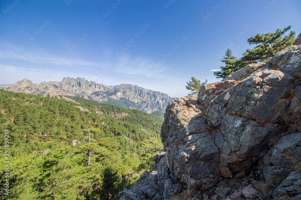 Naklejka premium Aiguille de Bavella en Corse
