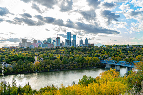 Skyline of downtown Edmonton, Alberta, Canada